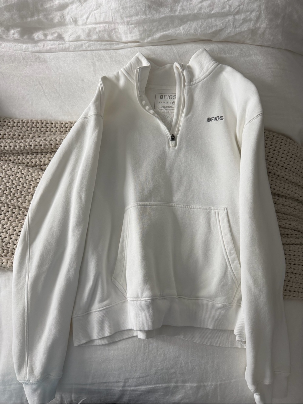 FIGS quarter zip